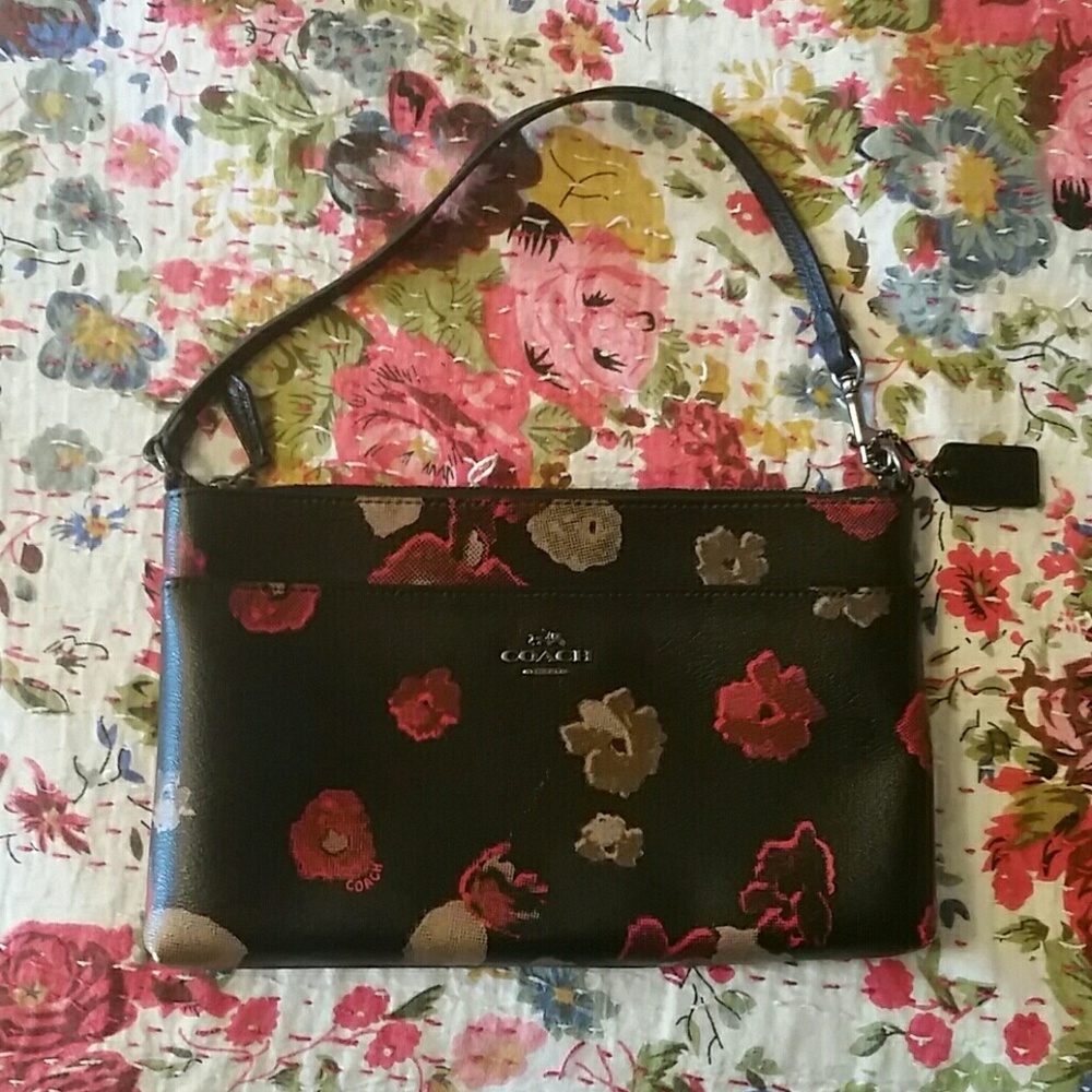 Floral Poppy Coach bag